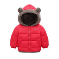 Jaqueta Peluciada Infantil Capuz de Urso
