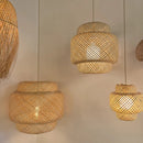 Luminária Pendente de Bambu Nest