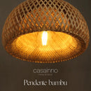Luminária Pendente de Bambu Encantos