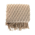 Manta para Sofá de tricô estilo Boho classic