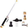 Esguicho de Mangueira com Haste Longa + Kit para Lavar Carro