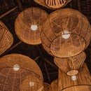 Luminária Pendente de Palha Moara