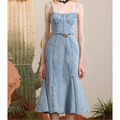 Vestido Midi Jeans Ana Clara